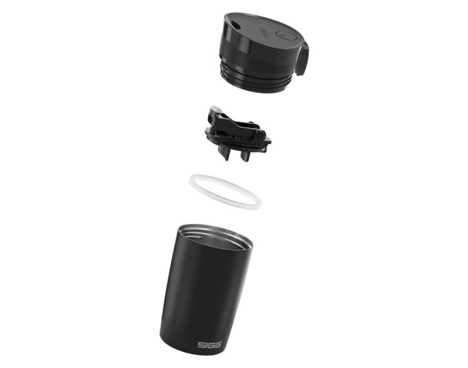 SIGG Isolierbecher Thermomug Miracle black touch 0.27 l in  präsentiert im Onlineshop von KAQTU Design AG. Küchenhelfer ist von SIGG