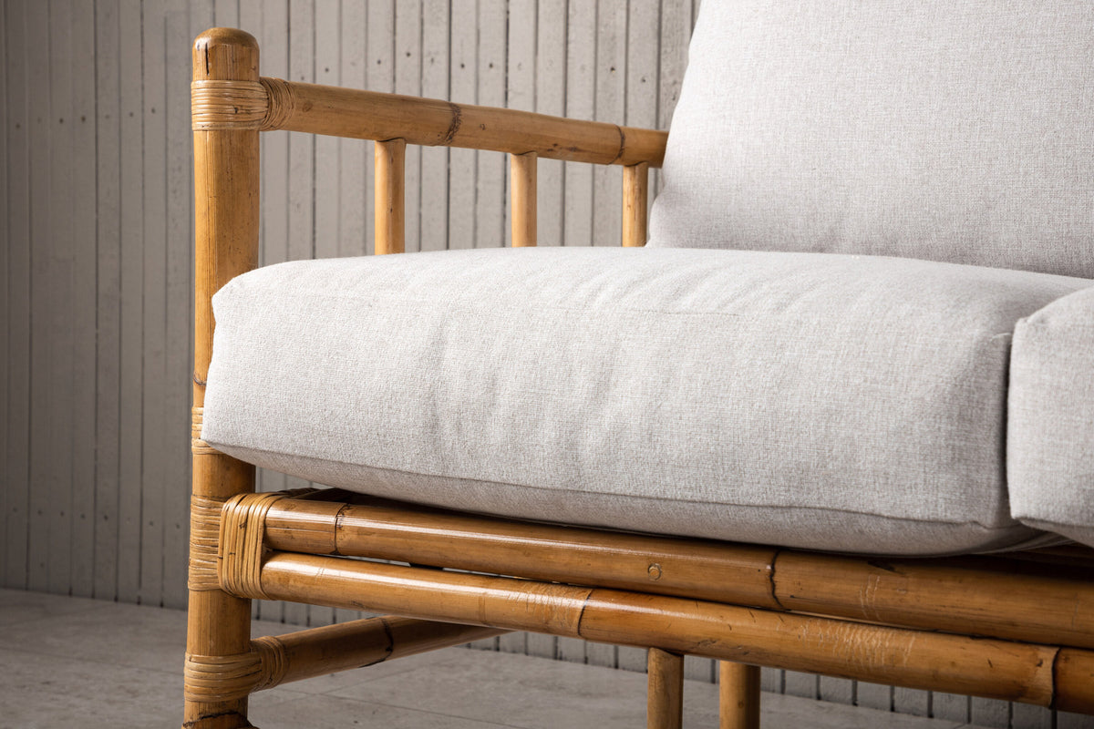 Cone 3er Sofa in Natur präsentiert im Onlineshop von KAQTU Design AG. Lounge Sofa ist von Venture Home