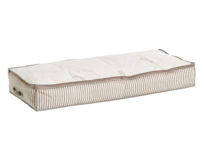 ZELLER Textiltasche Vlies Stripes beige104x46x15 cm in  präsentiert im Onlineshop von KAQTU Design AG. Haushaltshilfen ist von ZELLER PRESENT