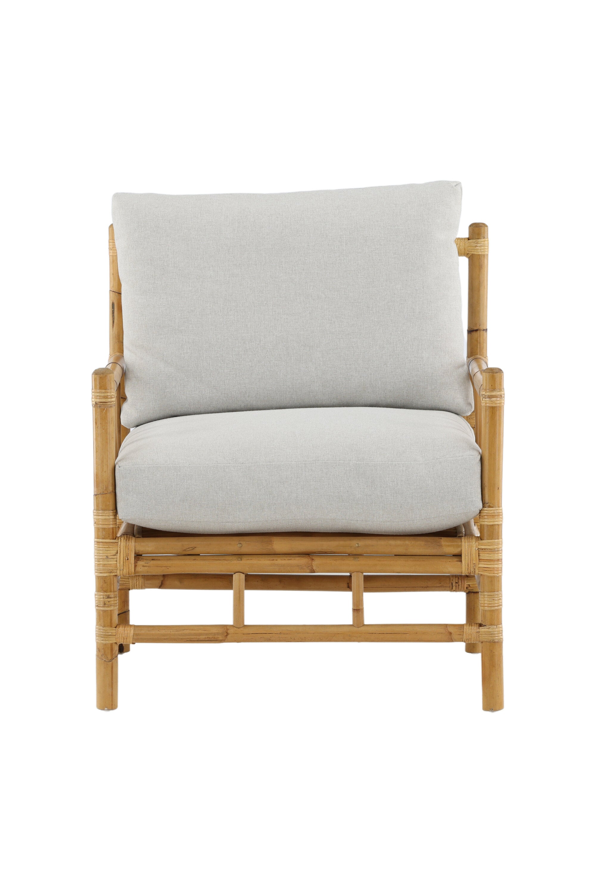 Cane Sofa Sessel in Hellgrau präsentiert im Onlineshop von KAQTU Design AG. Outdoor-Sessel ist von Venture Home