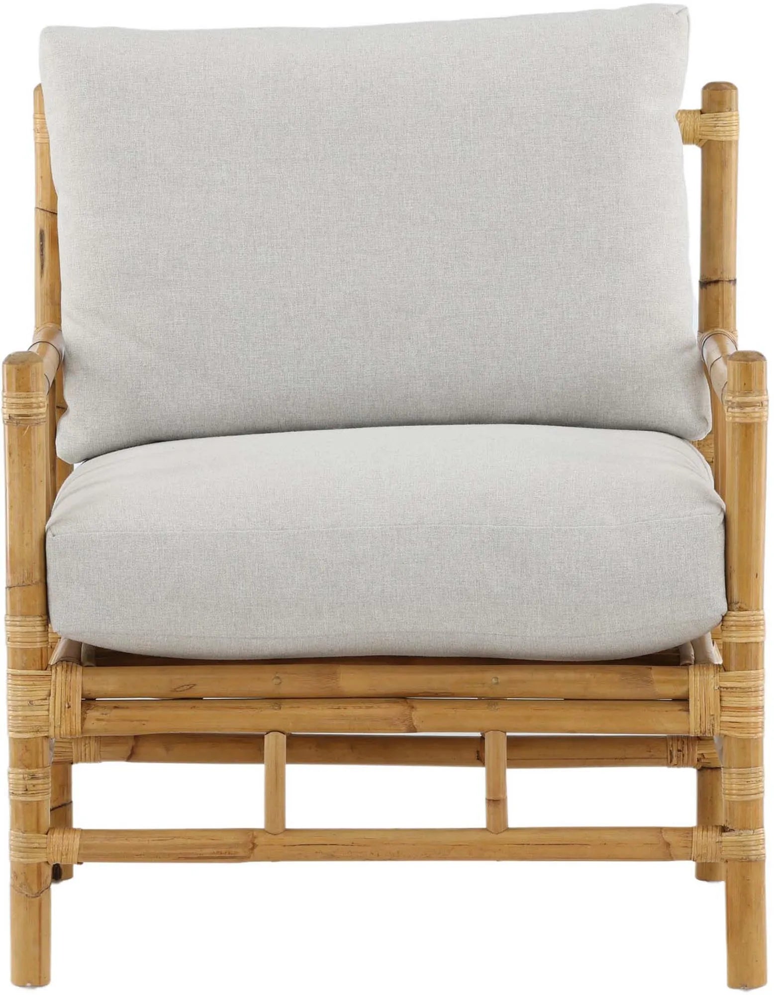 Cane Sofa Sessel: Elegantes Rattan-Design für entspannte Stunden im Freien.