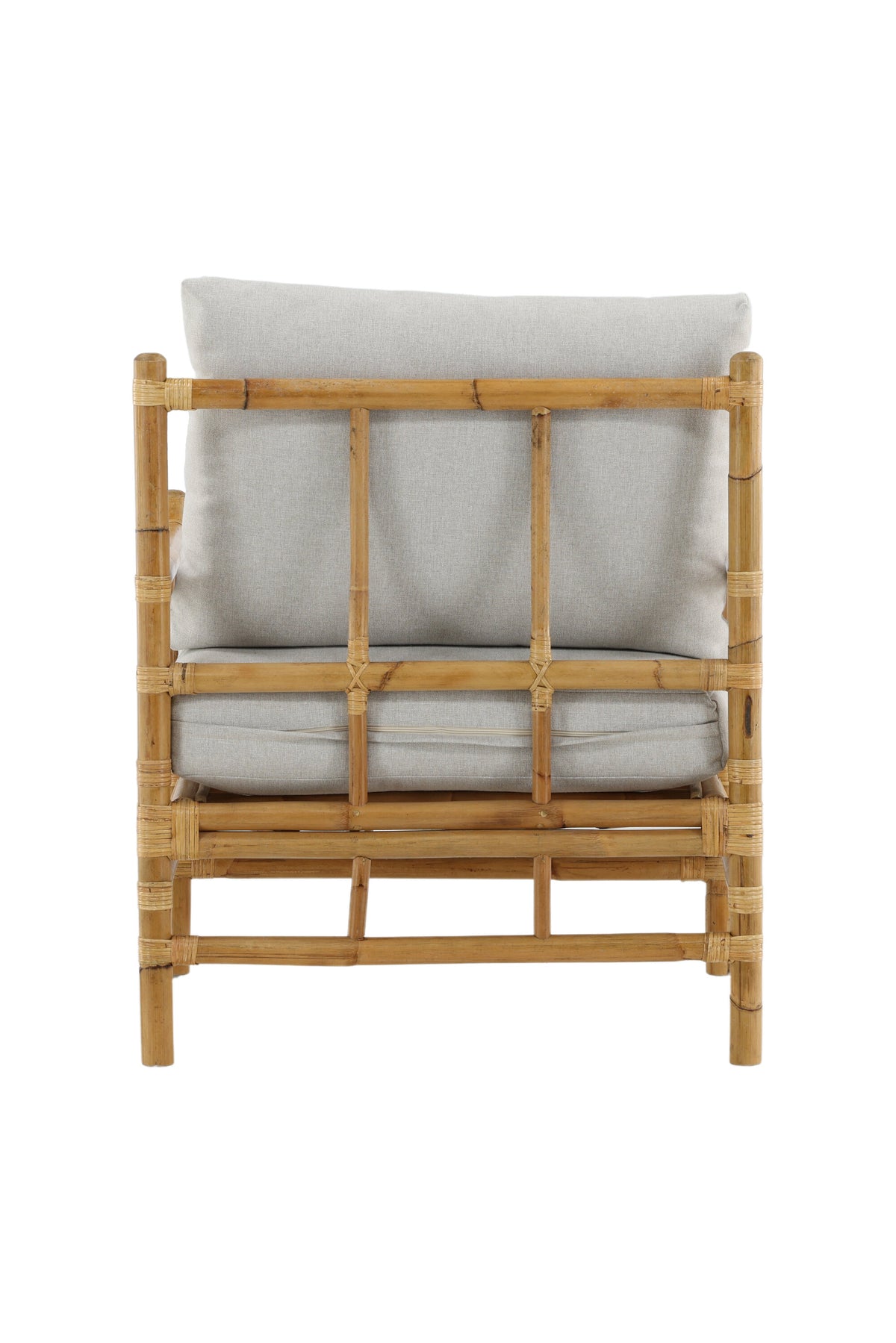 Cane Sofa Sessel in Hellgrau präsentiert im Onlineshop von KAQTU Design AG. Outdoor-Sessel ist von Venture Home