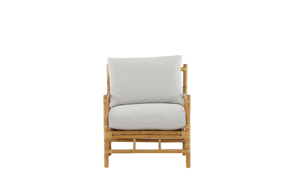 Cane Sofa Sessel in Hellgrau präsentiert im Onlineshop von KAQTU Design AG. Outdoor-Sessel ist von Venture Home
