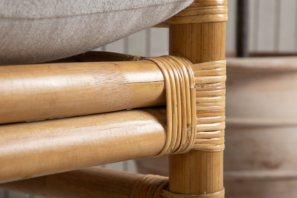 Cane Sofa Sessel in Hellgrau präsentiert im Onlineshop von KAQTU Design AG. Outdoor-Sessel ist von Venture Home