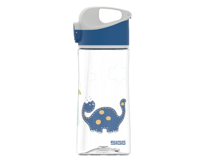 Trinkflasche Kids Bottle Miracle Dinosaur Friend 0.45 l in  präsentiert im Onlineshop von KAQTU Design AG. Flasche ist von SIGG
