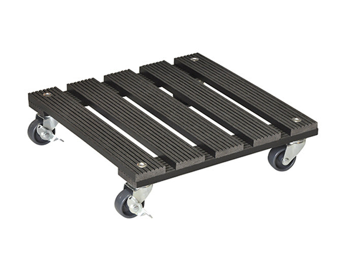 WAGNER SYSTEM Pflanzenroller WPC 29x29 cm anthrazit in  präsentiert im Onlineshop von KAQTU Design AG. Pflanzentopfzubehör ist von WAGNER