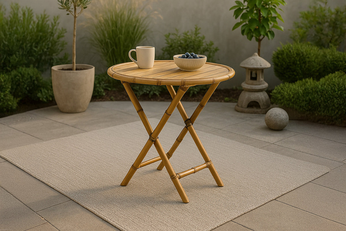 Cane Beistelltisch in Natur präsentiert im Onlineshop von KAQTU Design AG. Beistelltisch Outdoor ist von Venture Home