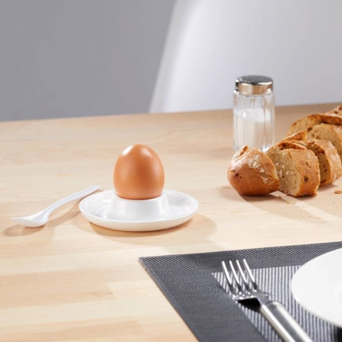 3er Set Eierbecher Punto auf Karte, weiss, D10.5x2cm in Weiss präsentiert im Onlineshop von KAQTU Design AG. Eierbecher ist von Westmark