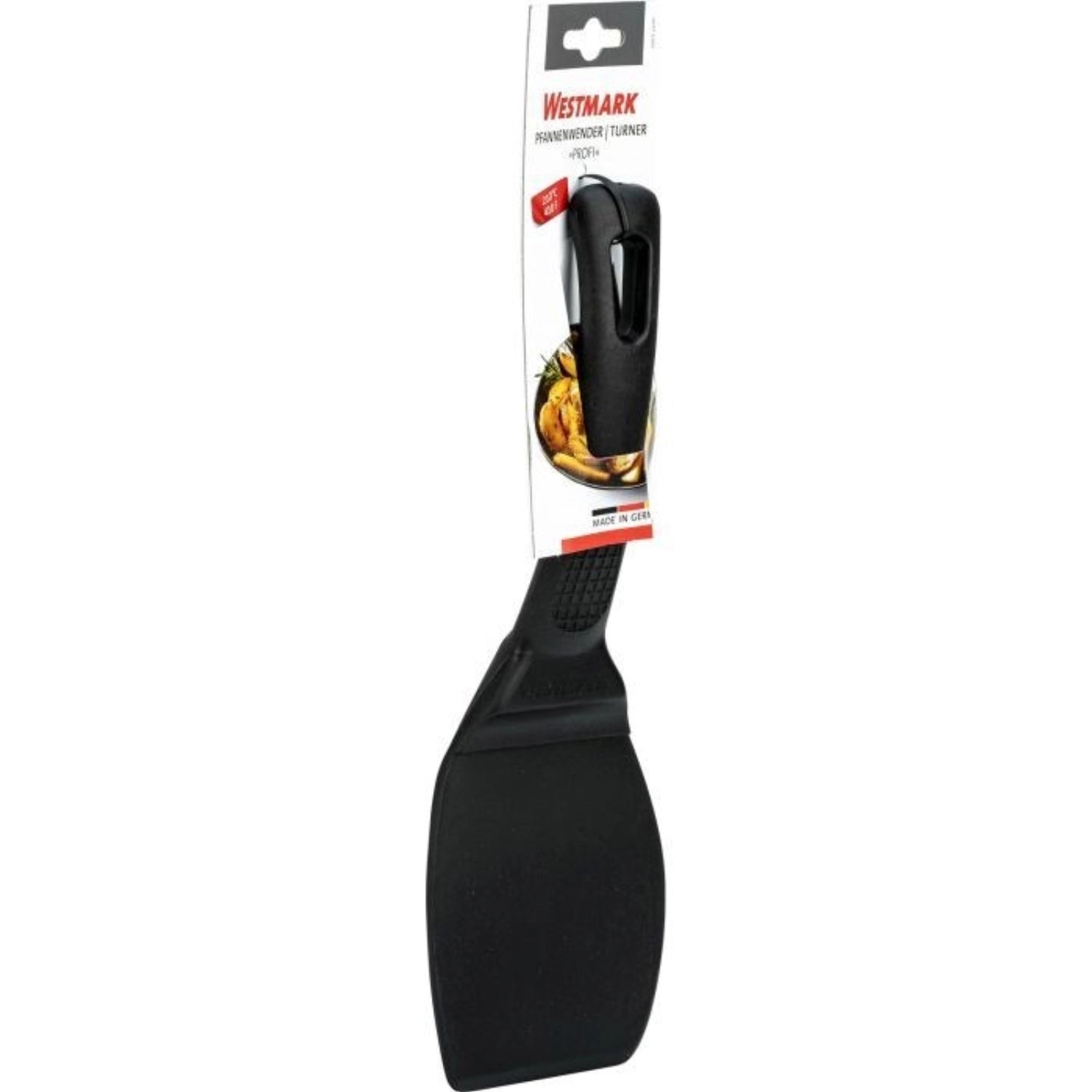 Robuster Pfannenwender von Westmark, 29x9x1.5cm, ideal zum Wenden von Speisen, ergonomisches Design für komfortable Handhabung.