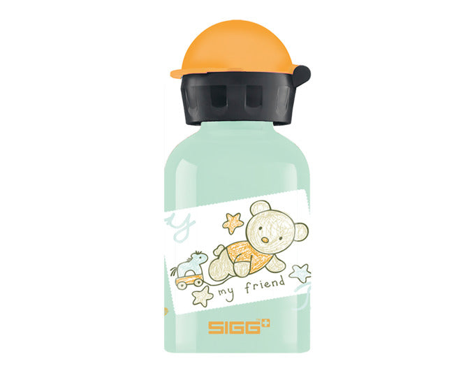 Trinkflasche Kids Bottle Bear Friend 0.4 l in  präsentiert im Onlineshop von KAQTU Design AG. Flasche ist von SIGG