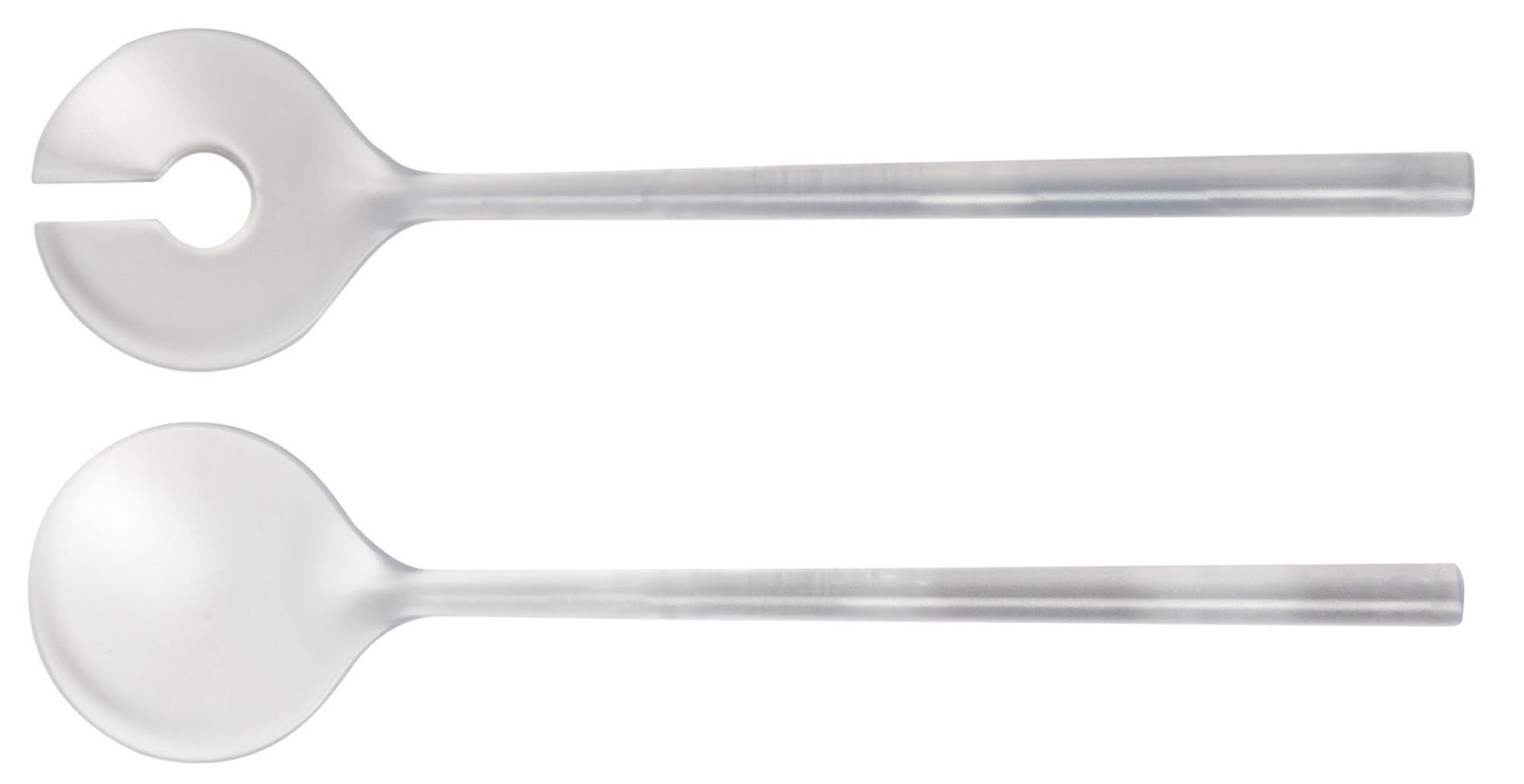 Salatbesteck Bubbles 27.5 x 6.5 x 13cm in Silber präsentiert im Onlineshop von KAQTU Design AG. Salatzubehör ist von Westmark