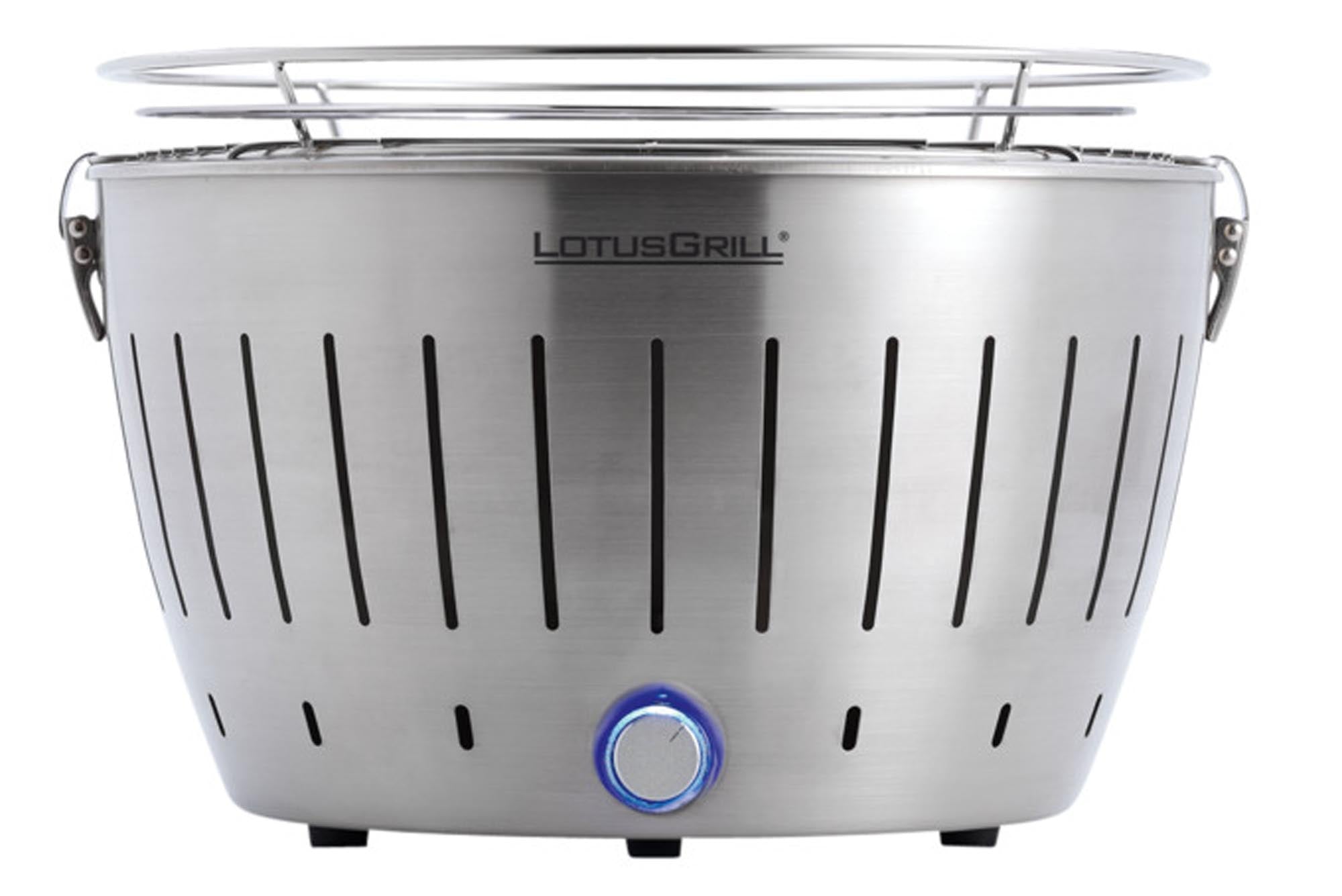 LOTUSGRILL Griglia da tavolo a carbone Original Inox