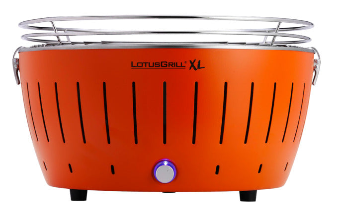 Holzkohletischgrill XL ø 40.5 cm in Orange präsentiert im Onlineshop von KAQTU Design AG. Grill ist von LOTUS GRILL
