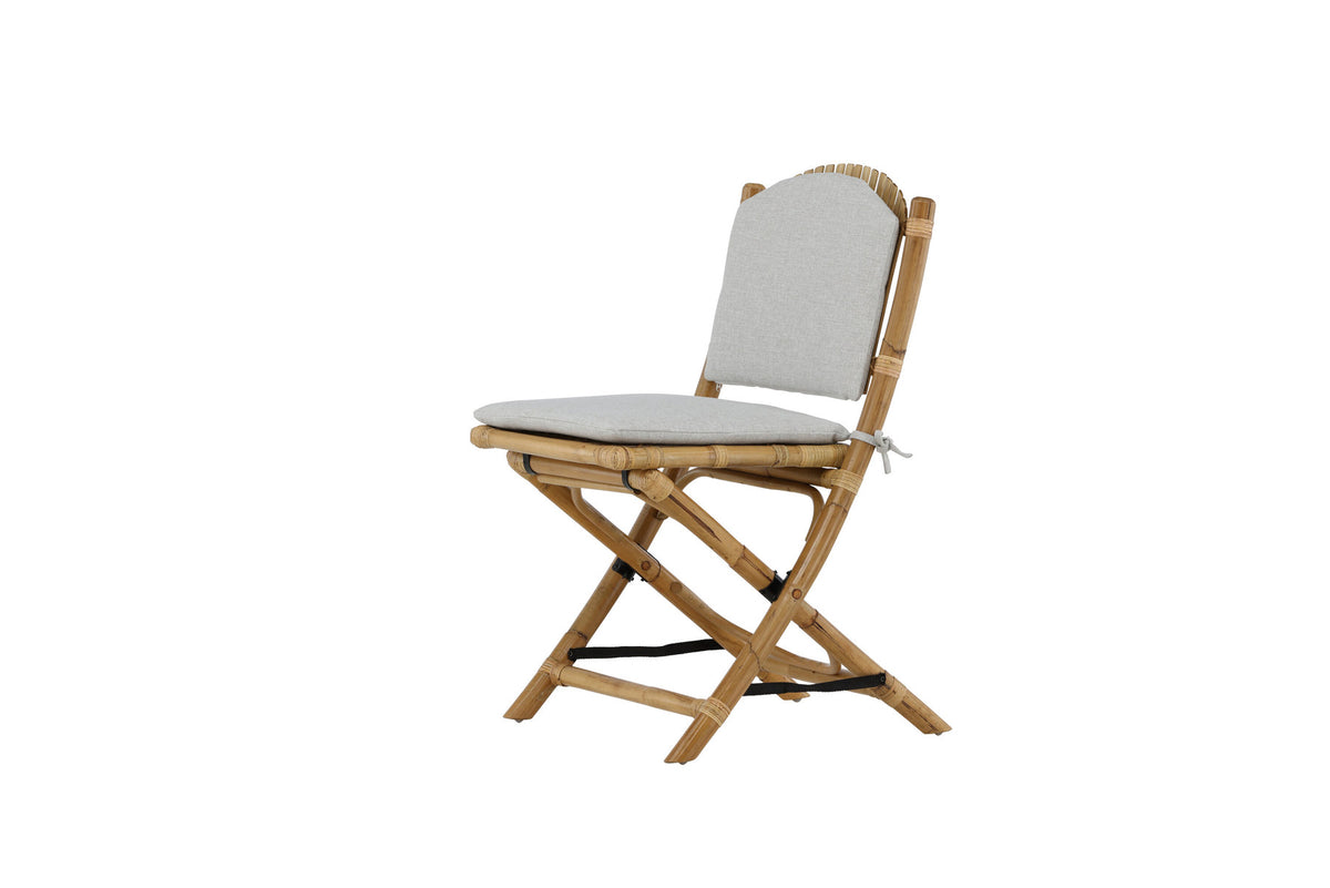 Cane Stuhl klappbar in Natur präsentiert im Onlineshop von KAQTU Design AG. Gartenstuhl ist von Venture Home