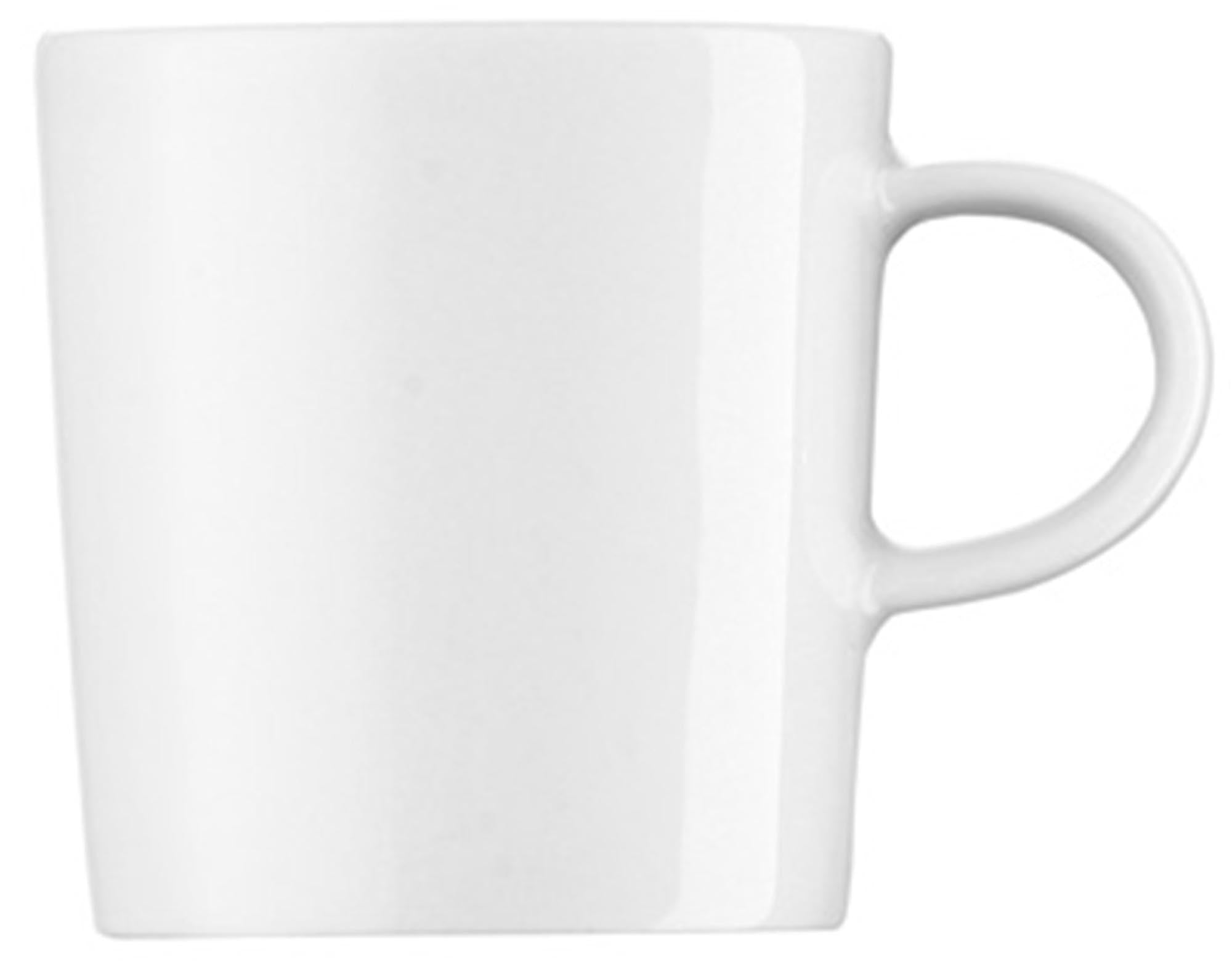 Cucina weiss Espresso Obertasse in Weiss präsentiert im Onlineshop von KAQTU Design AG. Espressotassen ist von Rosenthal