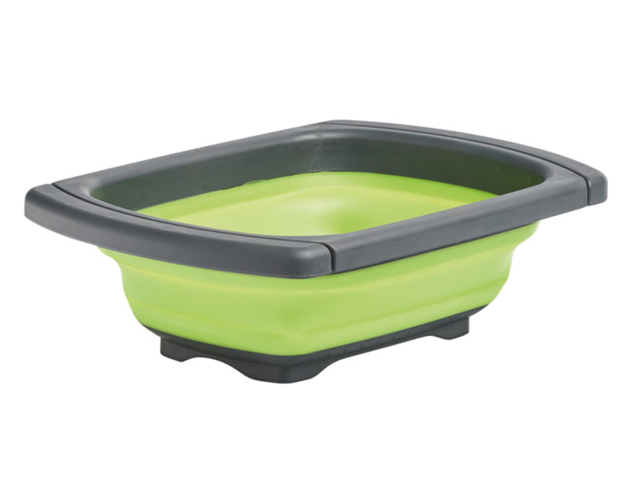 Zeller folding sieve extendable anthracite green 30x44x13 cm