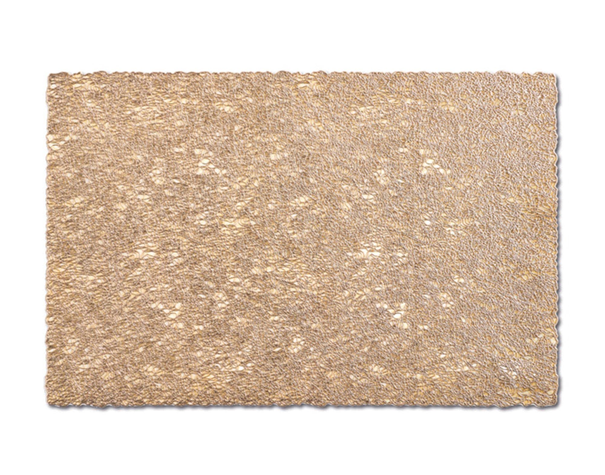 ZELLER Tischset Wave PVC gold 30x45 cm