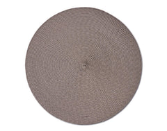 ZELLER Tischset Twist mocca PP ø 38 cm