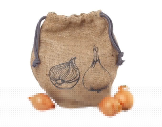 REDECKER Zwiebelbeutel Jutte 24x26 cm in  präsentiert im Onlineshop von KAQTU Design AG. Küchenhelfer ist von REDECKER