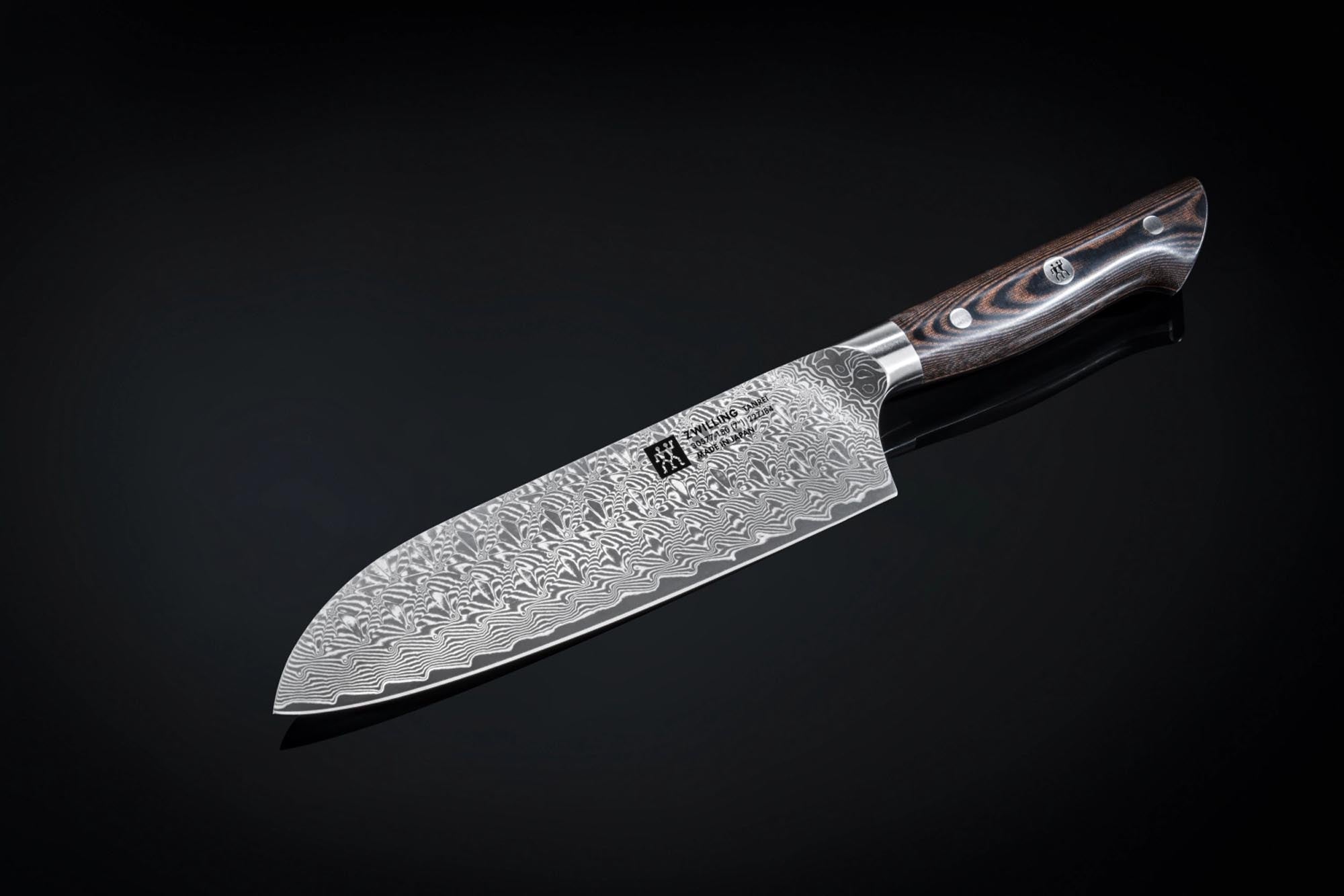 Entdecken Sie das Tanrei Santokumesser von Zwilling Kitchen: 180mm, scharf, langlebig und ideal für vielseitige Küchenanwendungen.