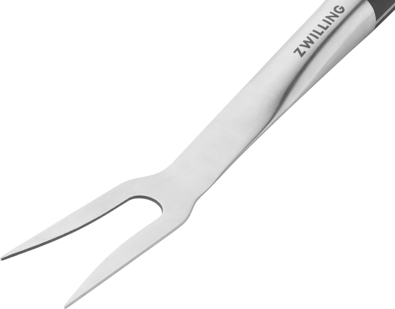 Hochwertige BBQ-Fleischgabel aus Edelstahl, 41 cm lang, ideal für Grill und Küche, von Zwilling Kitchen.