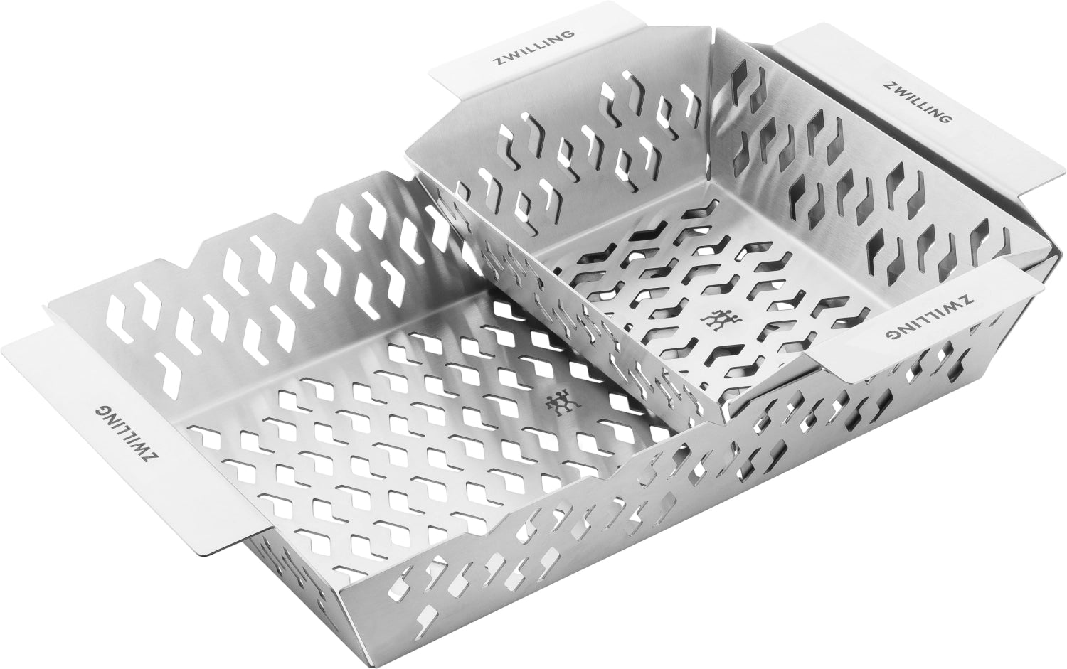 BBQ + GILLKORB 2-PIEE. S + M, acier inoxydable
