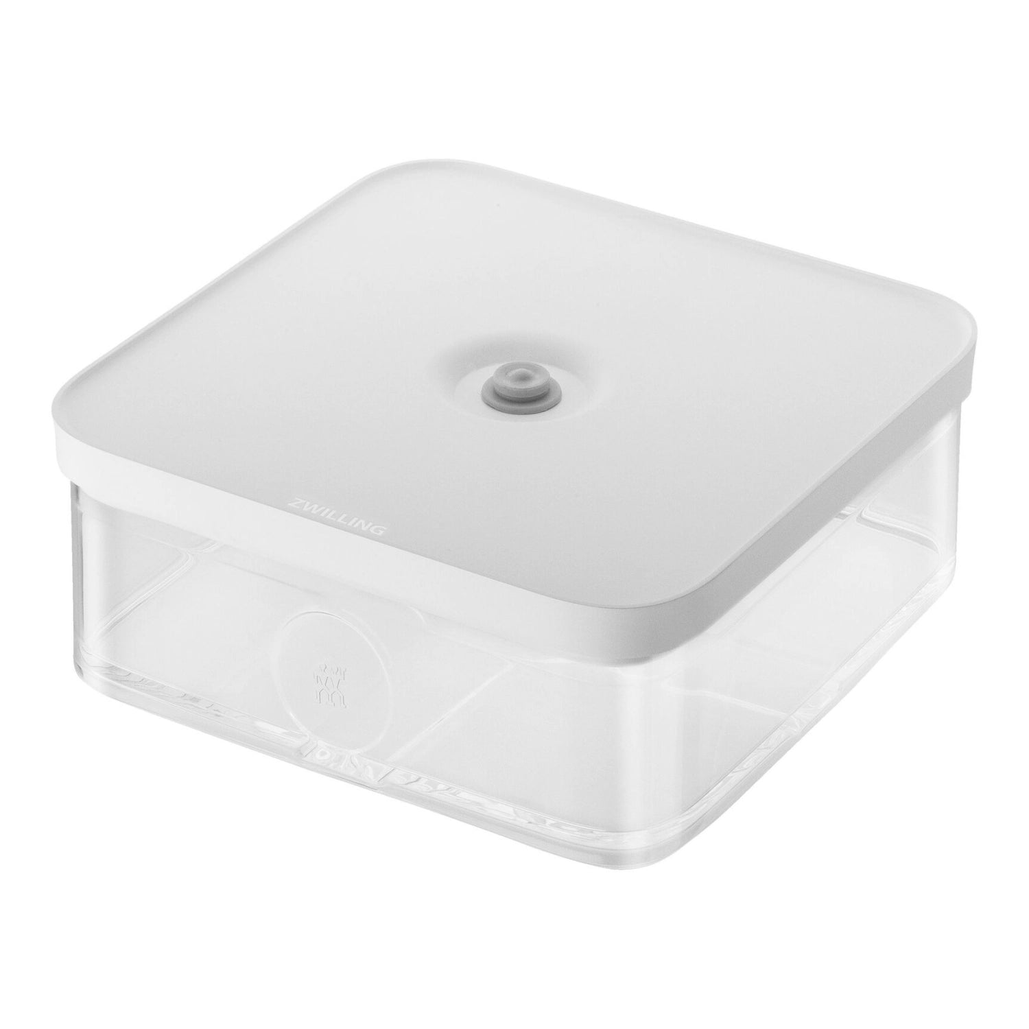 Cubo Box L, 7.6x21.4x21.4cm, 1.6L, bianco trasparente