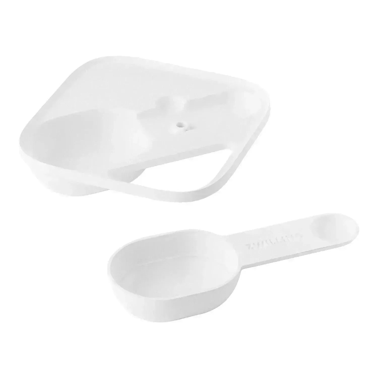 Cube S Einsatz mit Messlöffel, passend zu S,2S,3S,4S in Weiss präsentiert im Onlineshop von KAQTU Design AG. Aufbewahrungsbehälter ist von Zwilling