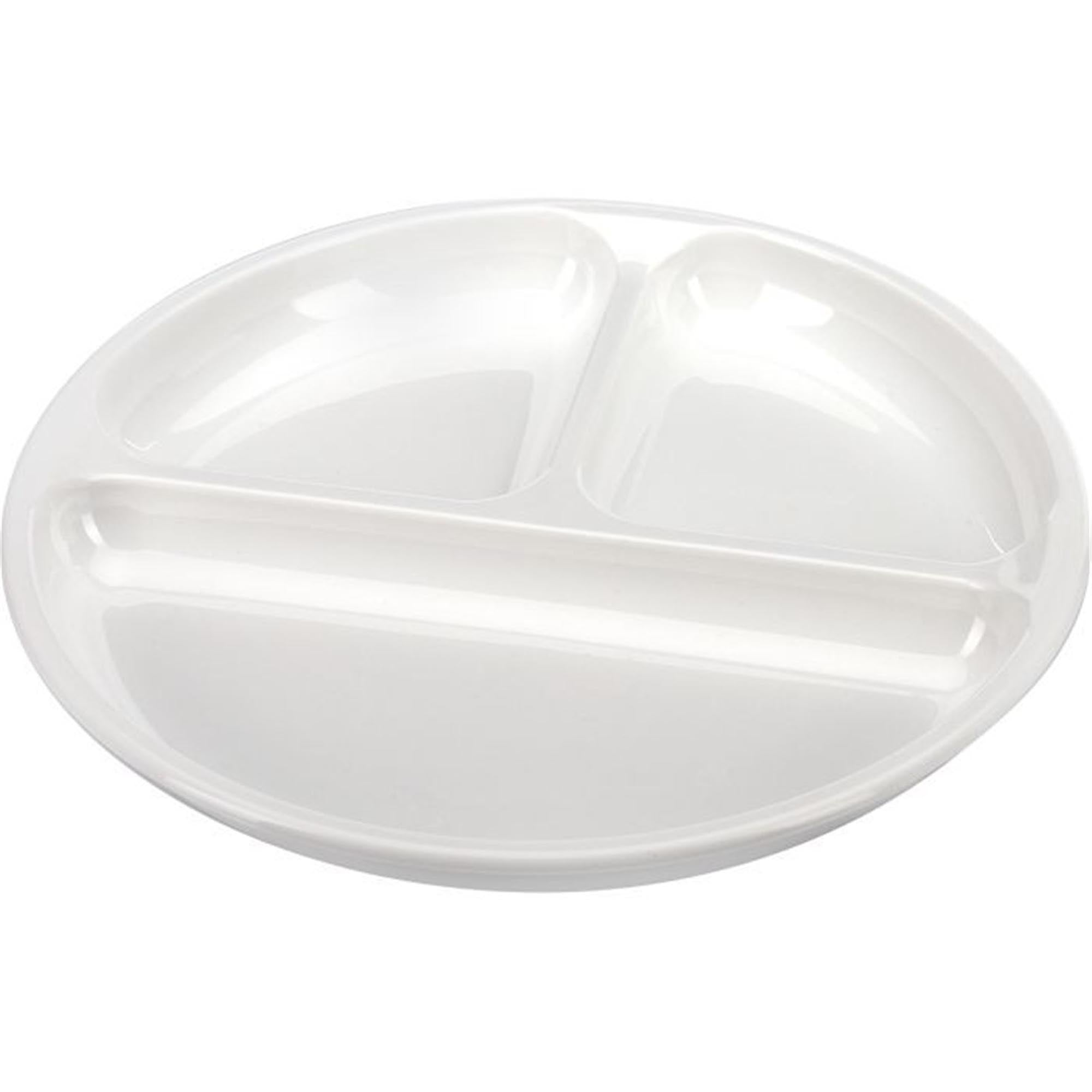 Praktischer Mikrowellen-Menüteller von Westmark, 25 cm Durchmesser, ideal für die Erwärmung und das Servieren von Speisen.
