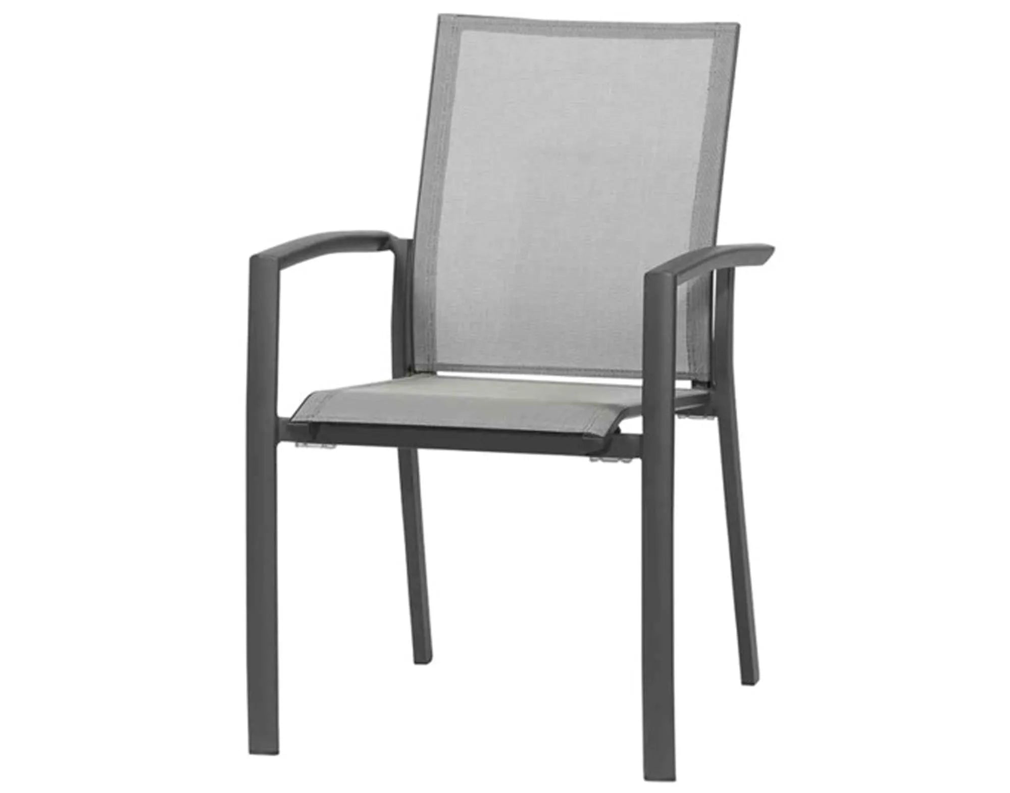 Eleganter, wetterfester Sessel Velia in Schwarz-Grau von SIENA GARDEN: Komfort, Stil und UV-beständig für Ihren Garten.