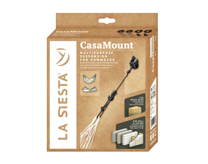 Fixing Set Casa Mount black für Hängematte in  präsentiert im Onlineshop von KAQTU Design AG. Hängematte ist von LA SIESTA
