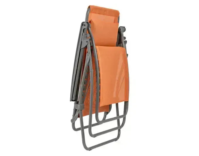 Ergonomischer Relaxsessel LAFUMA R-Clip in Clémentine, ideal für Komfort und Entspannung, mit hochwertigem Design.