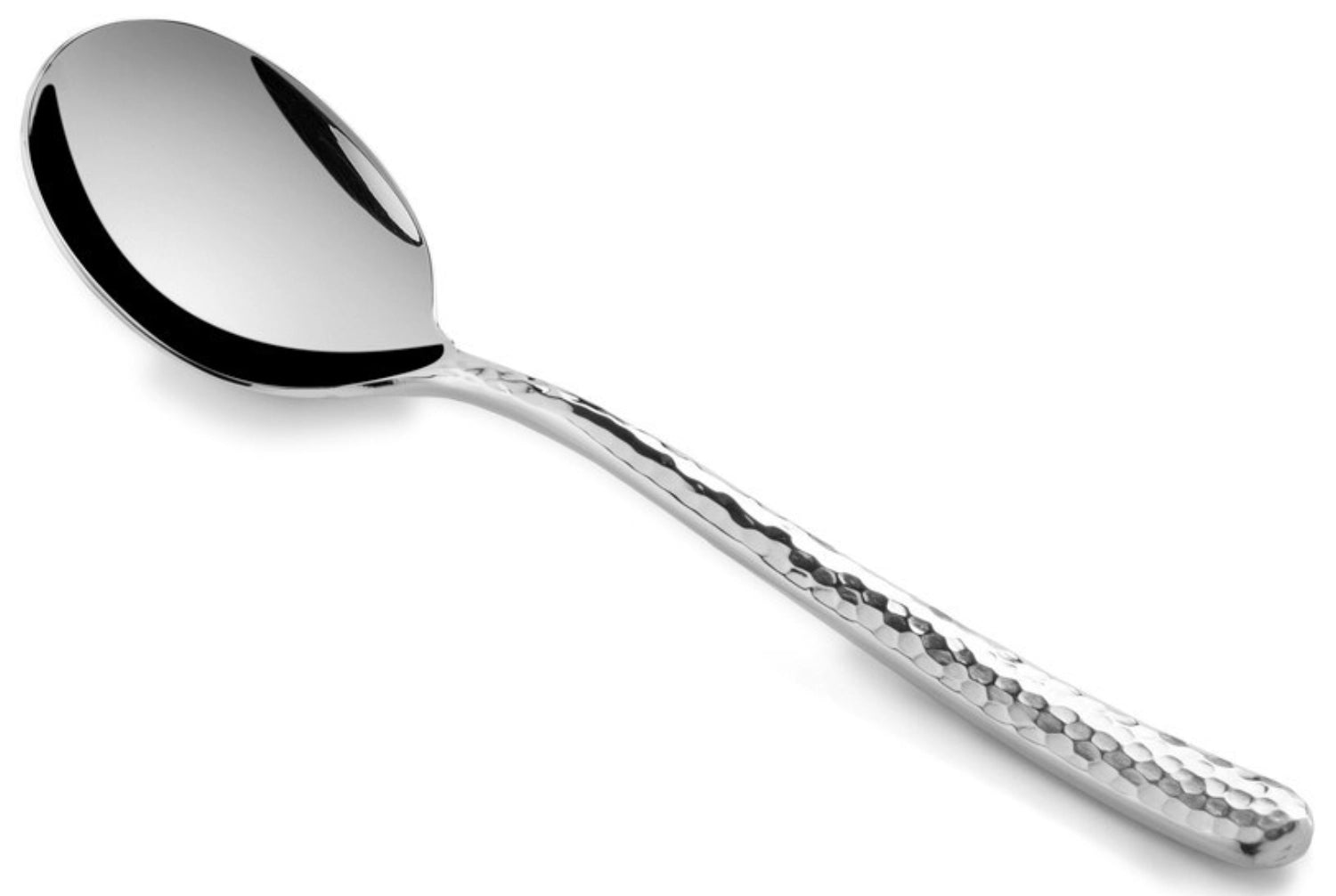 Cucchiaio di zuppa/panna di cornice di martele in acciaio inossidabile