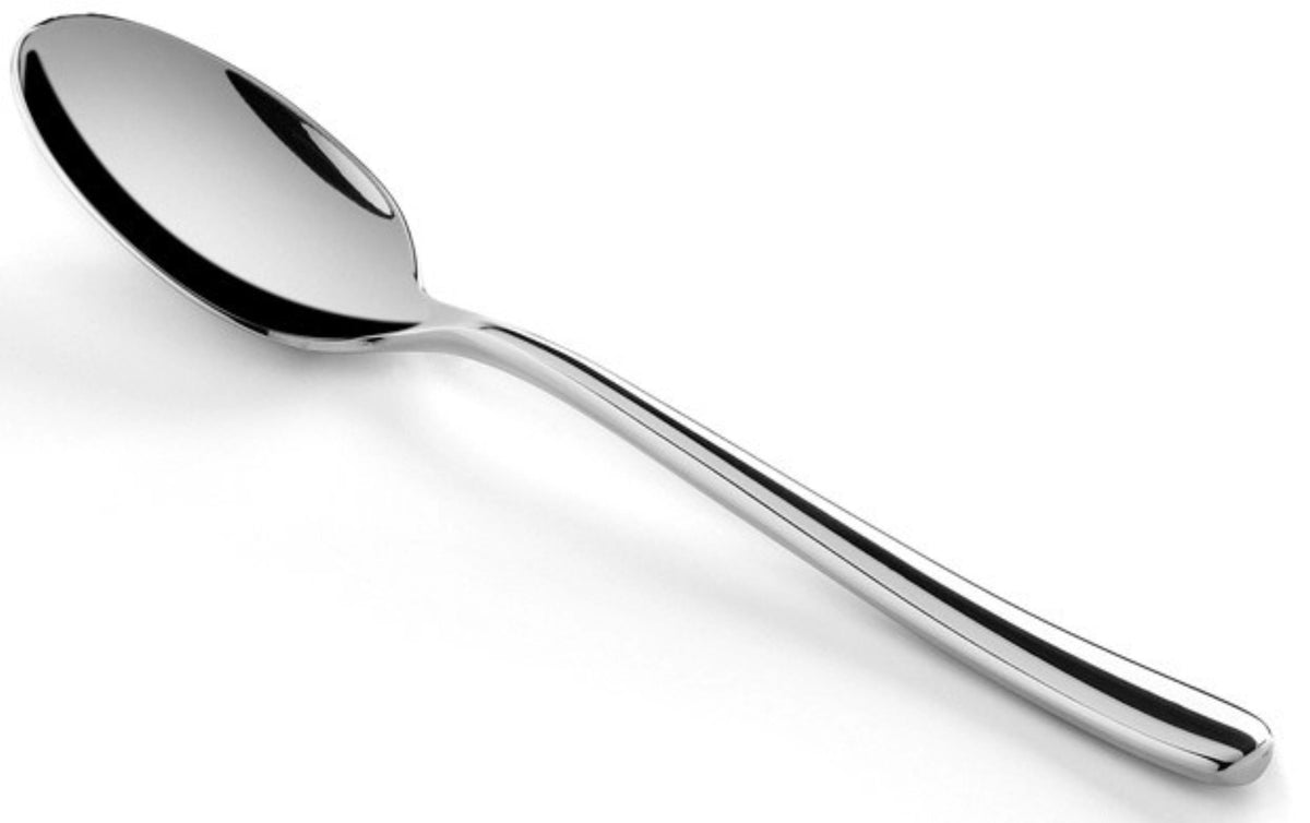 Courchevel Teelöffel Inox glänzend in Silber präsentiert im Onlineshop von KAQTU Design AG. Besteck ist von Revol
