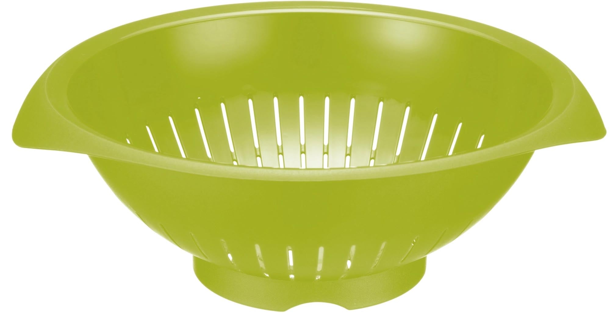 Salat-Seiher, apfelgrün, D25cm, 28x31x11cm in Grün präsentiert im Onlineshop von KAQTU Design AG. Salatzubehör ist von Westmark
