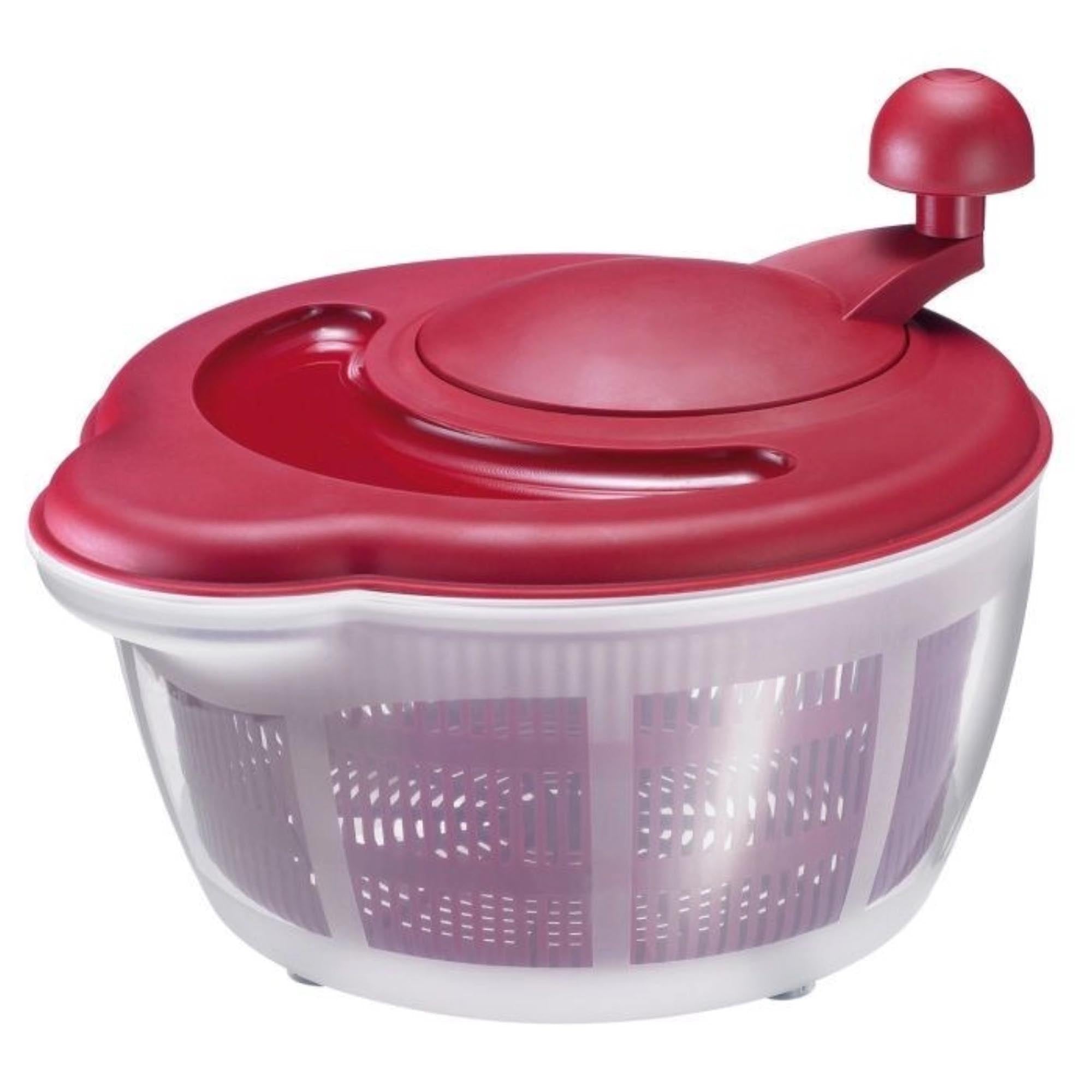 Salatschleuder Fortuna, Rot, 30x26x20cm, 5 lt in Rot präsentiert im Onlineshop von KAQTU Design AG. Salatzubehör ist von Westmark