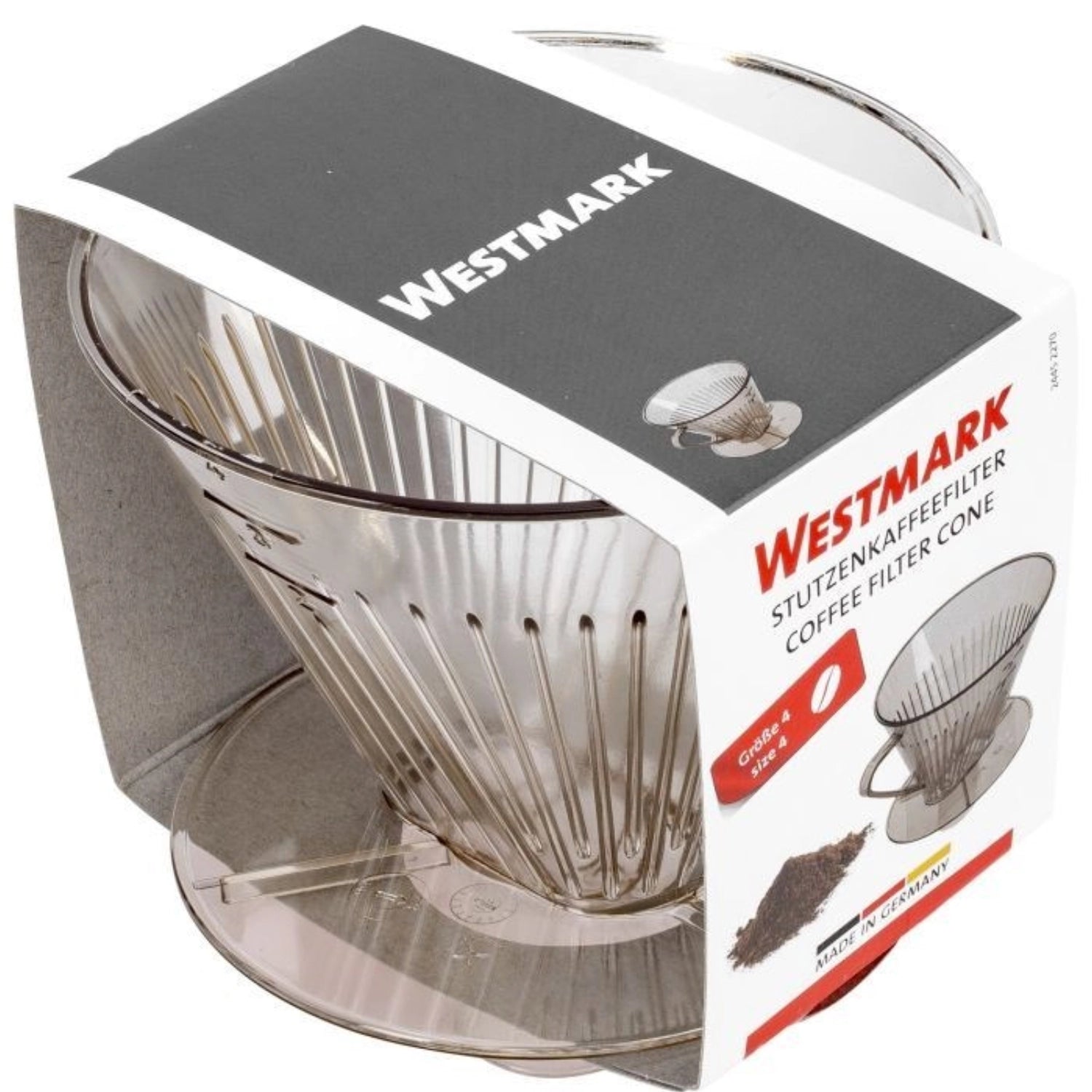 Praktischer Stutzen-Kaffeefilter von Westmark, 16x13.5x13.5cm, für perfekten Kaffeegenuss, stilvolles Design für jede Kaffeeküche.