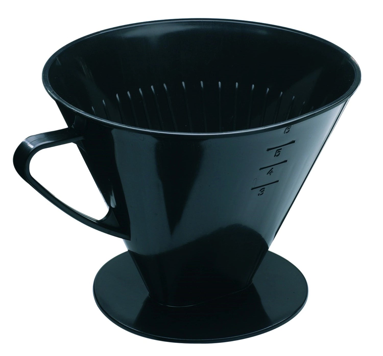 Kaffeefilter k Stk., 16x18x13.5cm in Schwarz präsentiert im Onlineshop von KAQTU Design AG. Tasse ist von Westmark