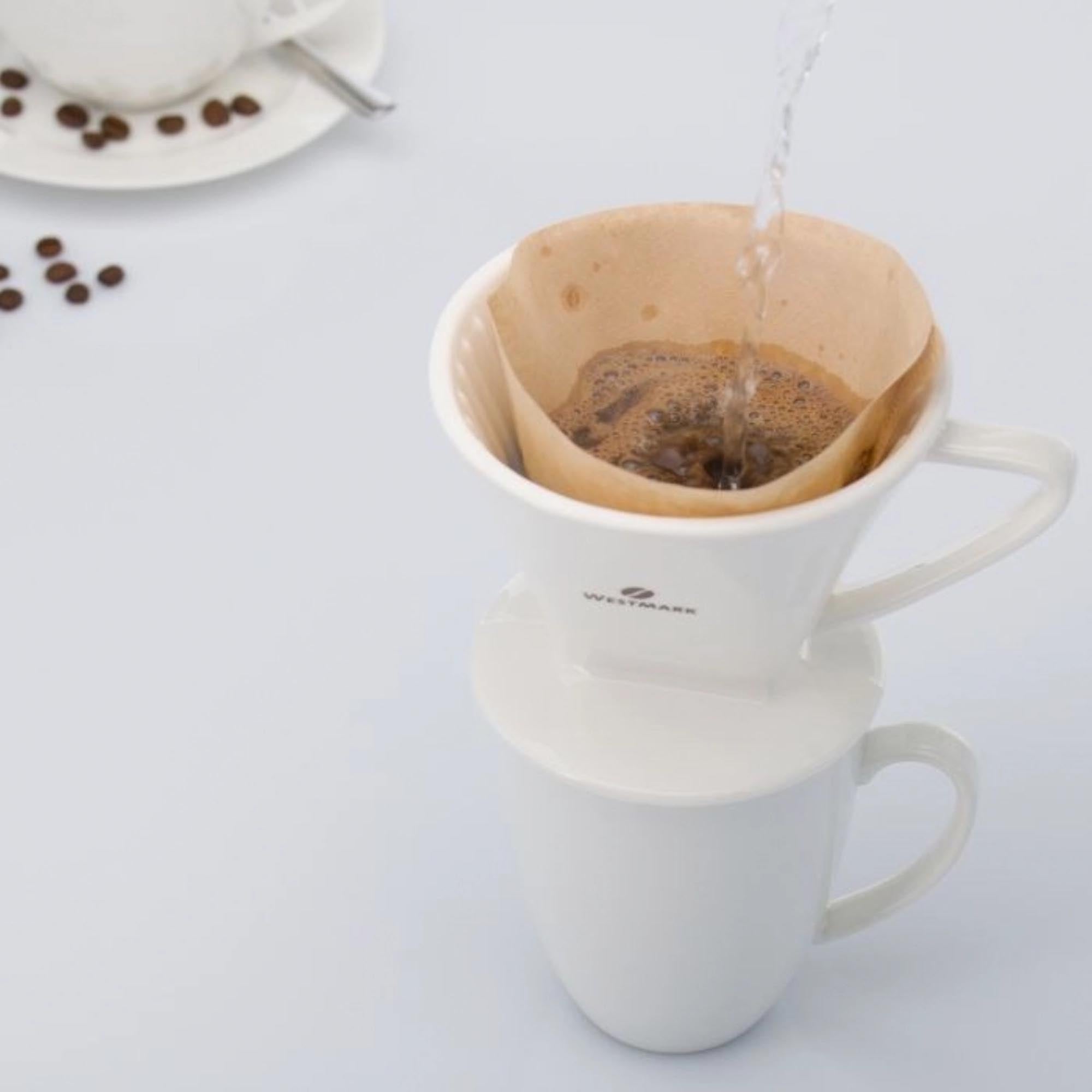 Kaffeefilter Brasilia von Westmark, für 2 Tassen, robust und ideal für aromatischen Kaffeegenuss im Alltag.