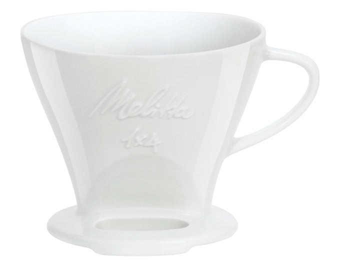 MELITTA Kaffeefilter Porzellan 1x4 weiss in  präsentiert im Onlineshop von KAQTU Design AG. Haushaltshilfen ist von MELITTA