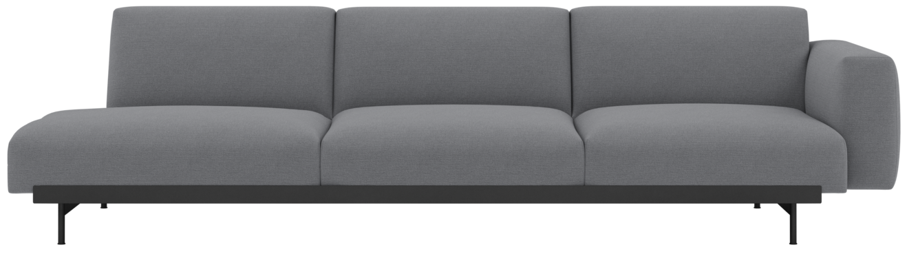 In Situ 3er Sofa offen in Combo 2: Ocean 80 präsentiert im Onlineshop von KAQTU Design AG. 3er Sofa ist von Muuto