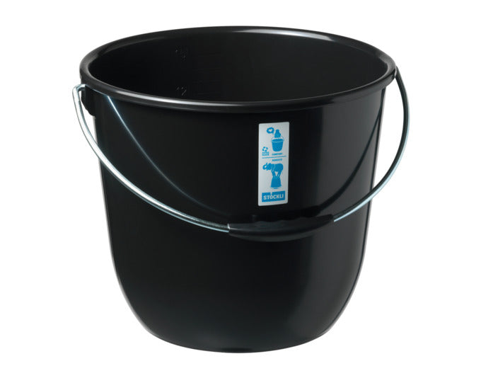 STÖCKLI Eimer anthrazit 15 l in  präsentiert im Onlineshop von KAQTU Design AG. Haushaltshilfen ist von STÖCKLI
