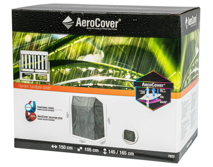 PLATINUM AEROCOVER Schutzhülle Strandkorb 150x105x145/165 cm in  präsentiert im Onlineshop von KAQTU Design AG. Gartenmöbelabdeckung ist von PLATINUM AEROCOVER