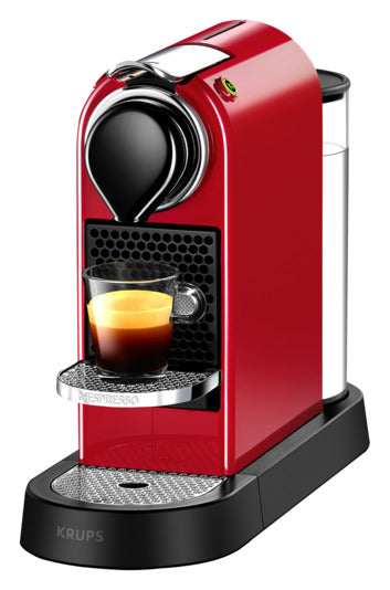 Nespresso Kaffeemaschine Citiz in Red präsentiert im Onlineshop von KAQTU Design AG. Küchengerät ist von KRUPS