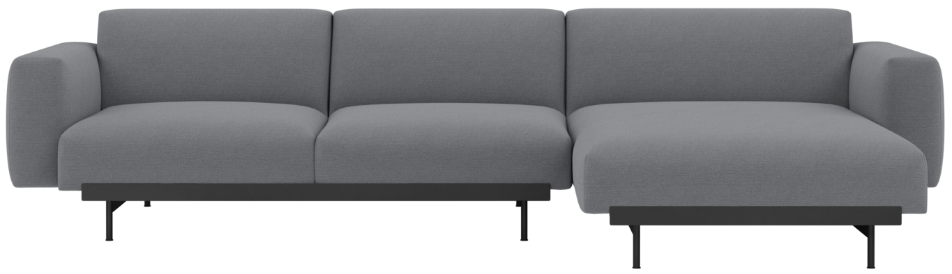 In Situ 3er L-Sofa in Combo 6: Ocean 80 präsentiert im Onlineshop von KAQTU Design AG. L-Sofa rechts ist von Muuto