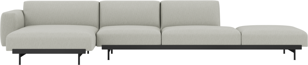 In Situ 4er Sofa offen in Combo 5: Clay 12 präsentiert im Onlineshop von KAQTU Design AG. 4er Sofa ist von Muuto