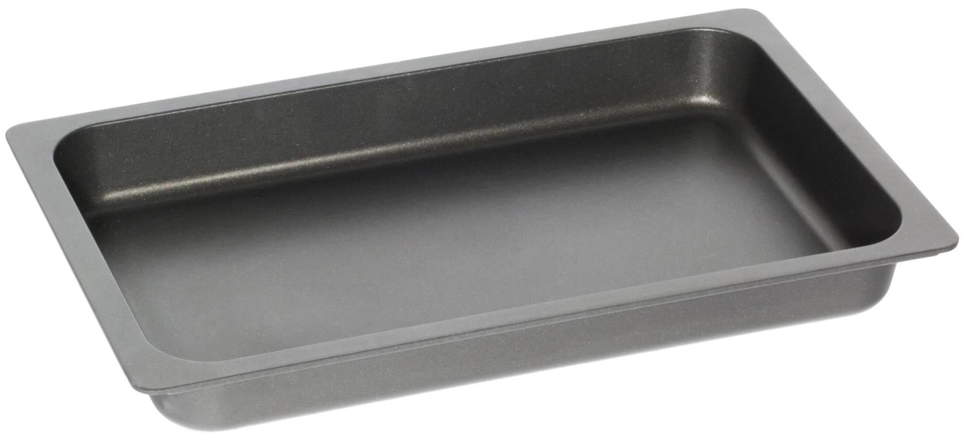 Bratplatte tief Induktion GN 1/1, H5.5cm in Silber präsentiert im Onlineshop von KAQTU Design AG. Bratpfanne ist von AMT