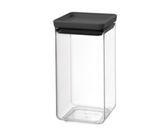 BRABANTIA pot de conservation Tasty+ gris foncé 1,6 l
