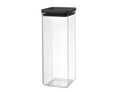 BRABANTIA pot de conservation Tasty+ gris foncé 2,5 l