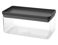 BRABANTIA pot de conservation Tasty+ gris foncé 1,5 l
